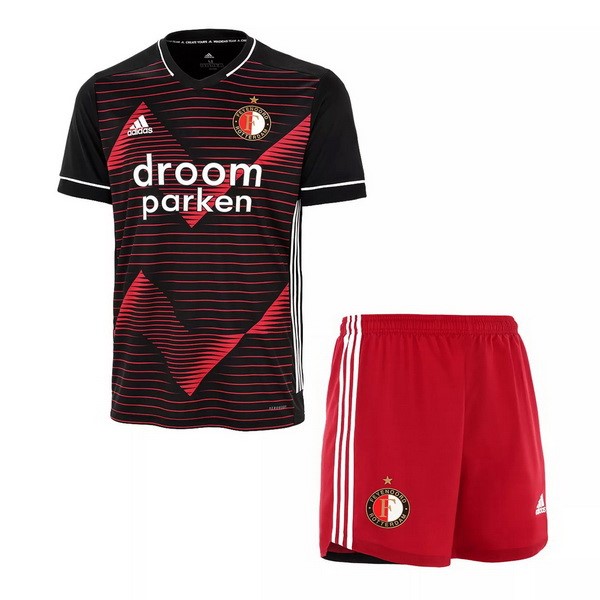 Camiseta Feyenoord Rotterdam Replica Segunda Ropa Niño 2020/21 Rojo